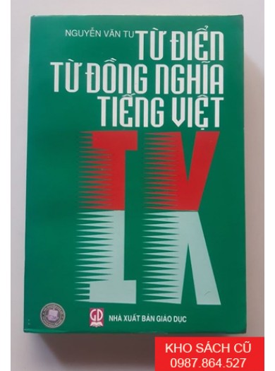 Từ điển đồng nghĩa tiếng Việt: Công cụ tra cứu hữu ích